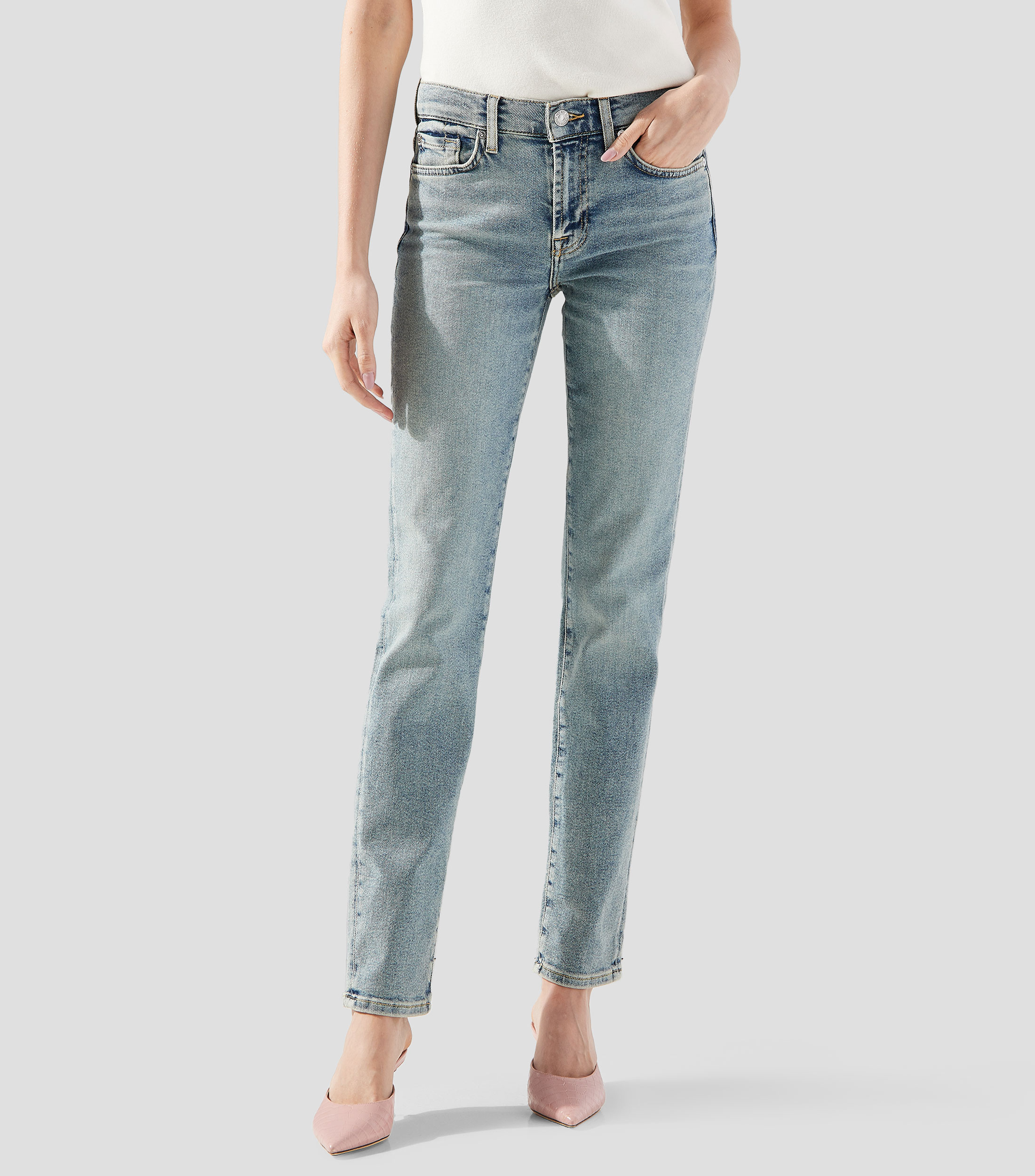 Jeans Slim Mujer